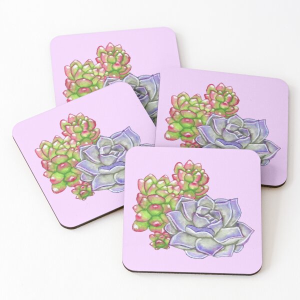 Item preview, Watercolor fleshy succulent designed and sold by Ankita Bhuyan.