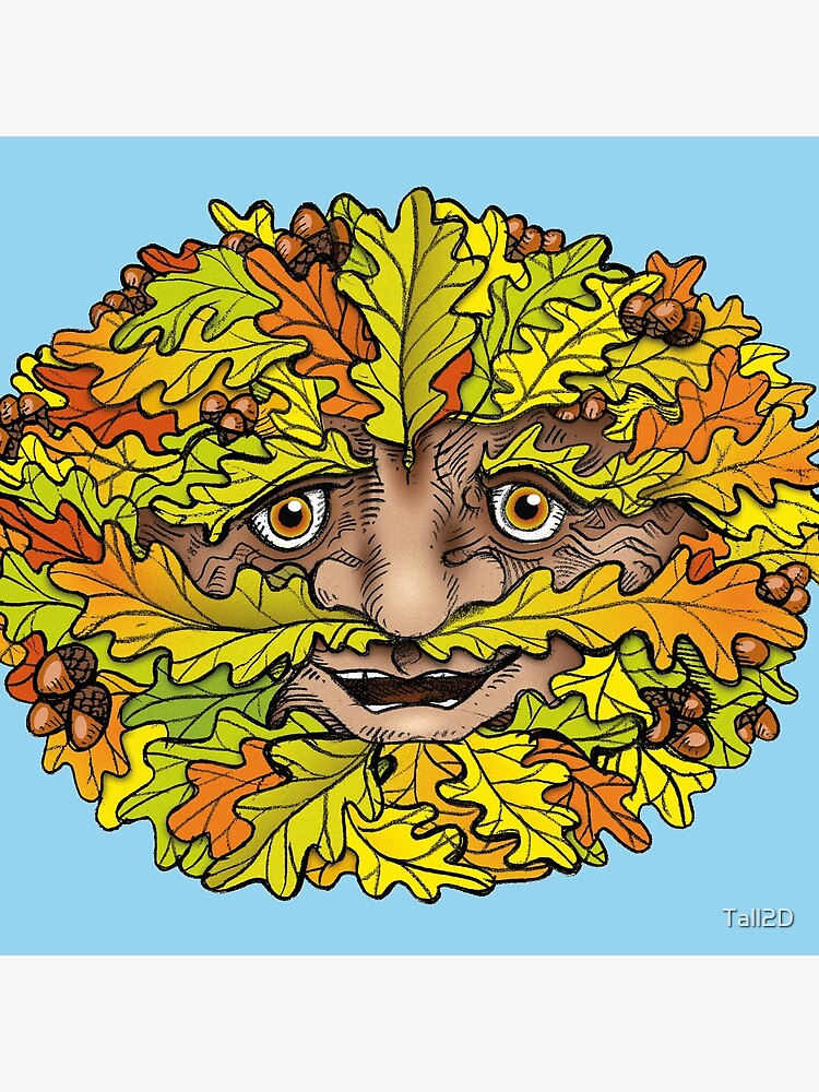 Autumnal Green Man by Tall2D