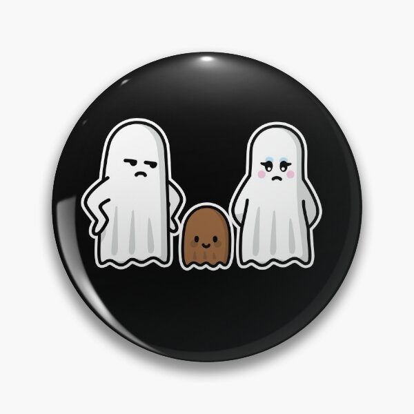 Item preview, Funny Halloween cheating ghost wife black baby child cheated designed and sold by LaundryFactory.