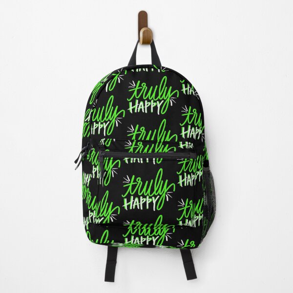 Item preview, TRULY HAPPY NEON GREEN designed and sold by GIVENGRACE.ART.