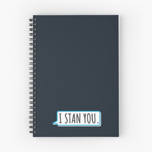 Item preview, I Stan You - Fun, Minimal Slogan Inside A Blue Speech Bubble. designed and sold by ontenno-designs.