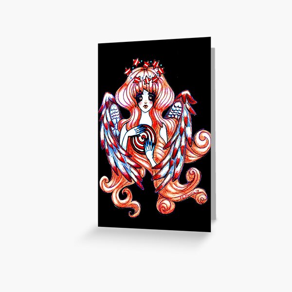 Angel Of The Stars 1 image by Stephanie Ann Garcia Greeting Card