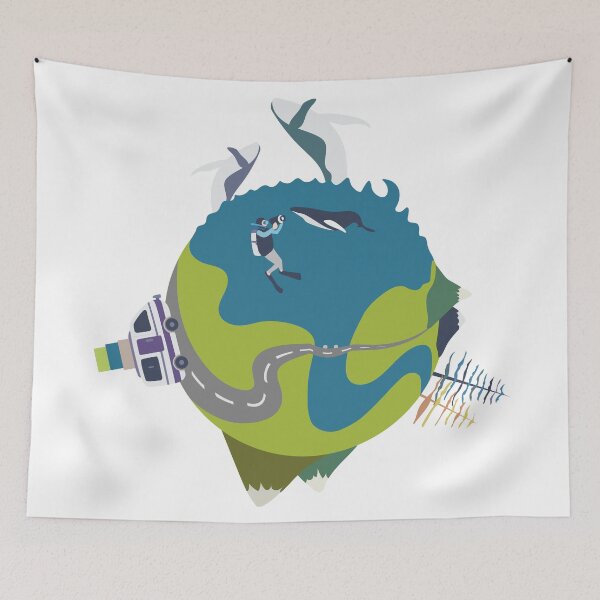 Item preview, Campervan Travel designed and sold by Stephanie Ting.