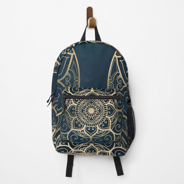 Item preview, Mandala Golden Blue designed and sold by elenabdesigns.
