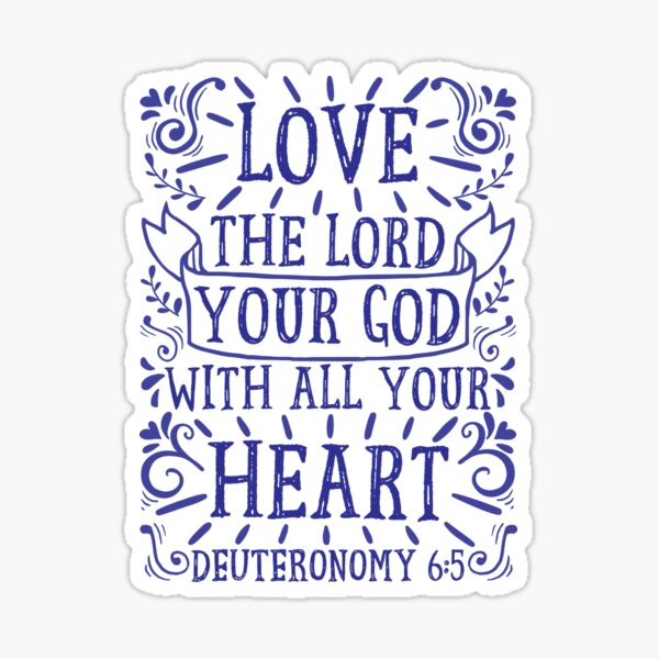 Item preview, Deuteronomy 6:5 designed and sold by plushism.