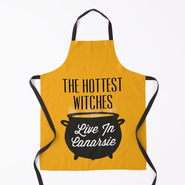 Item preview, The Hottest Witches Live in Canarsie Halloween Quote designed and sold by AMSonArt.