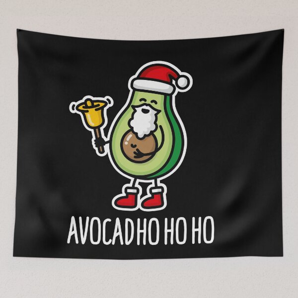 Item preview, Avocad ho ho ho funny avocado Santa Claus pun keto designed and sold by LaundryFactory.