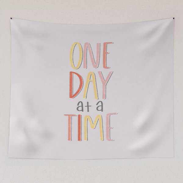 Item preview, One Day at a Time designed and sold by MadeByMeera.