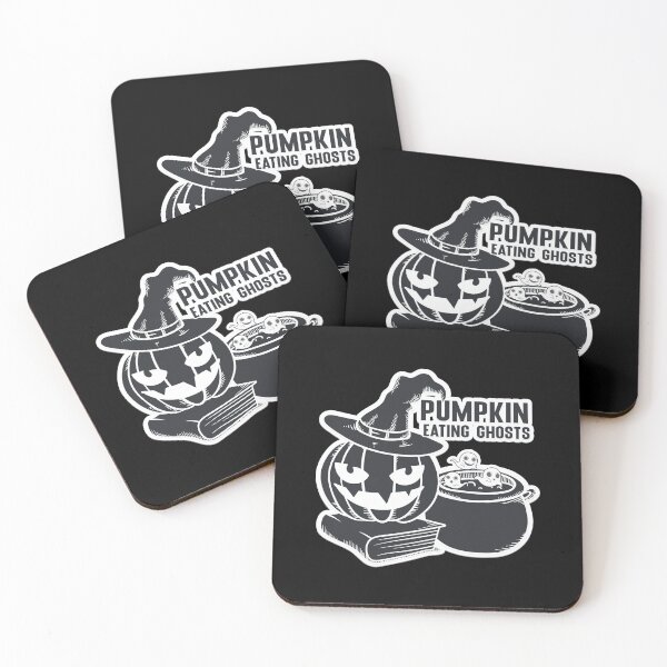 Item preview, Pumpkin eating ghost Funny Halloween designed and sold by letsgoh.