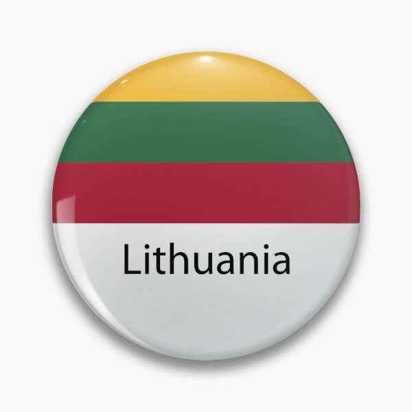 Item preview, Flag of Lithuania designed and sold by Tender Flower Clothing.