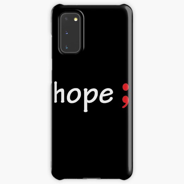 Semicolon; Hope Samsung Galaxy Snap Case