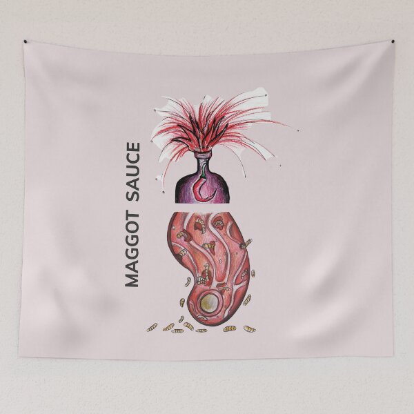Item preview, MAGGOT SAUCE by FrankenDuo peach designed and sold by FrankenDuo.