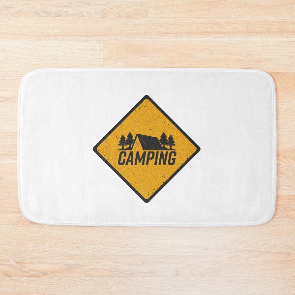 Item preview, Camping Vintage US Street Sign designed and sold by merchermaier.