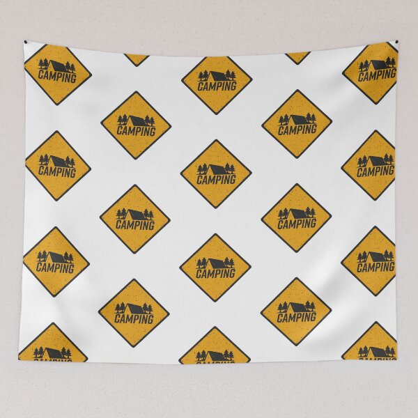 Item preview, Camping Vintage US Street Sign designed and sold by merchermaier.
