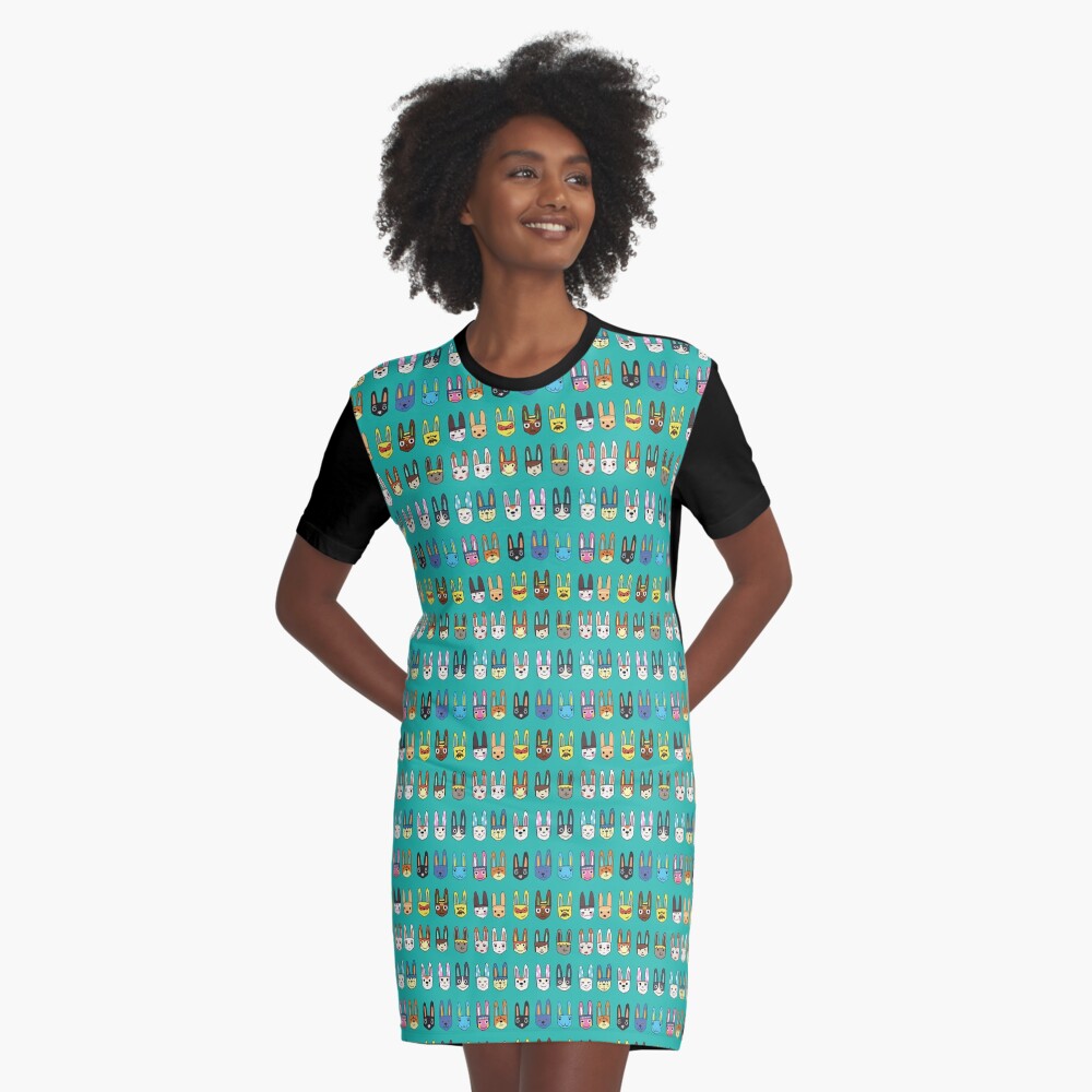 Item preview, Graphic T-Shirt Dress designed and sold by JodieChristine.