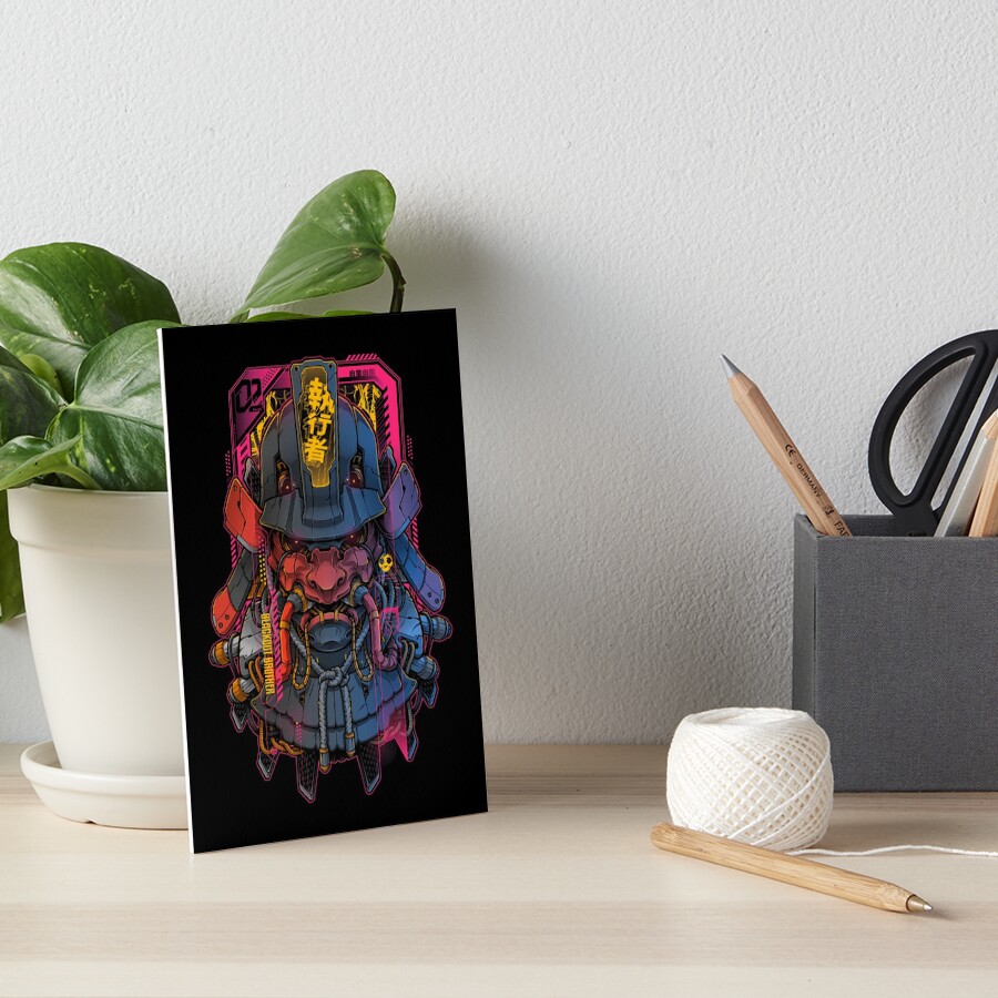Samurai Mecha 02 Art Board Print