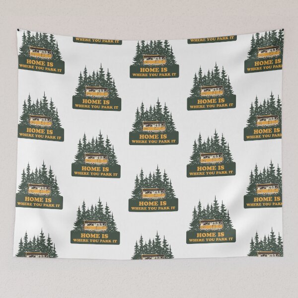 Item preview, Home is where you park it designed and sold by merchermaier.