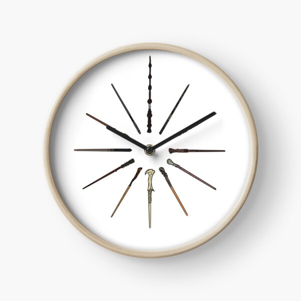afdeling Ministerie Gezag Magic Wand Clocks | Redbubble