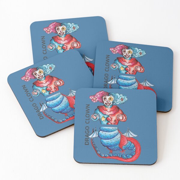 Item preview, DRAGO CLOWN by FrankenDuo blue designed and sold by FrankenDuo.