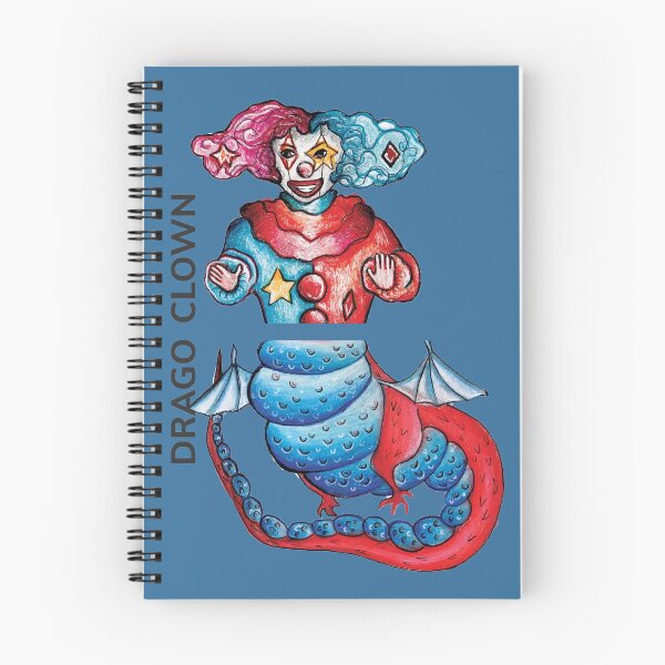 Item preview, DRAGO CLOWN by FrankenDuo blue designed and sold by FrankenDuo.