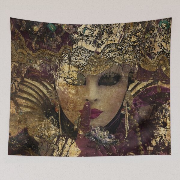 Item preview, Mask Purple Princess designed and sold by CatCoconut-Art.