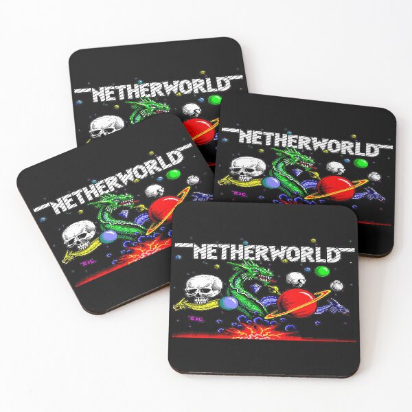 Item preview, Netherworld Amstrad CPC videogames pixel art designed and sold by Mr-Retropixel.