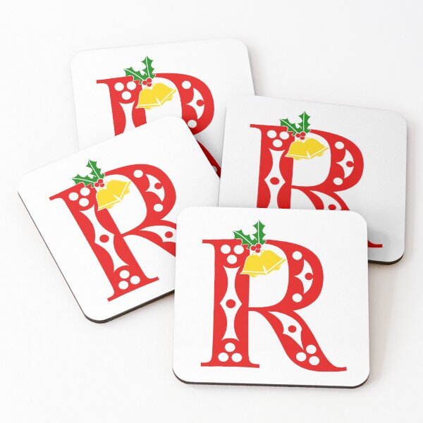 Item preview, Letra del alfabeto decorativo - R inicial - Regalo de Navidad personalizado designed and sold by MonogramHQ.
