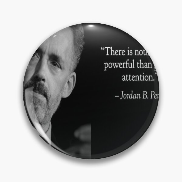 Item preview, Jordan Peterson pay attention--- black shirt designed and sold by WittyMillennial.