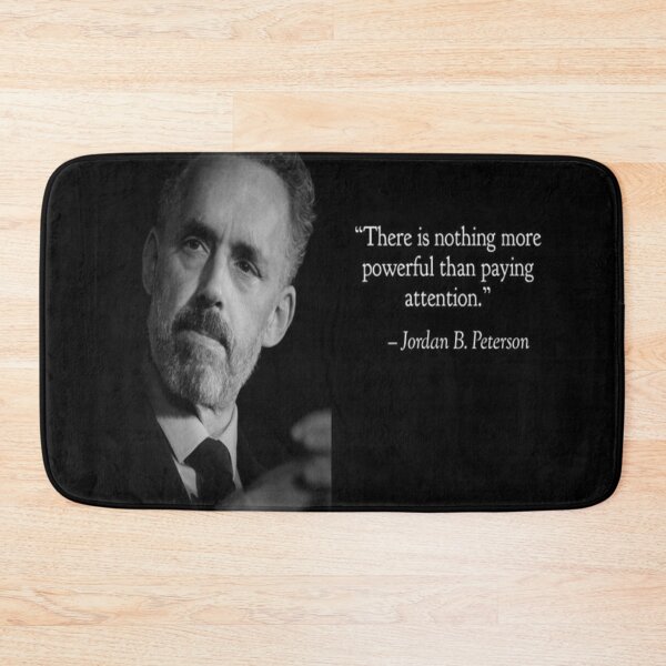 Item preview, Jordan Peterson pay attention--- black shirt designed and sold by WittyMillennial.