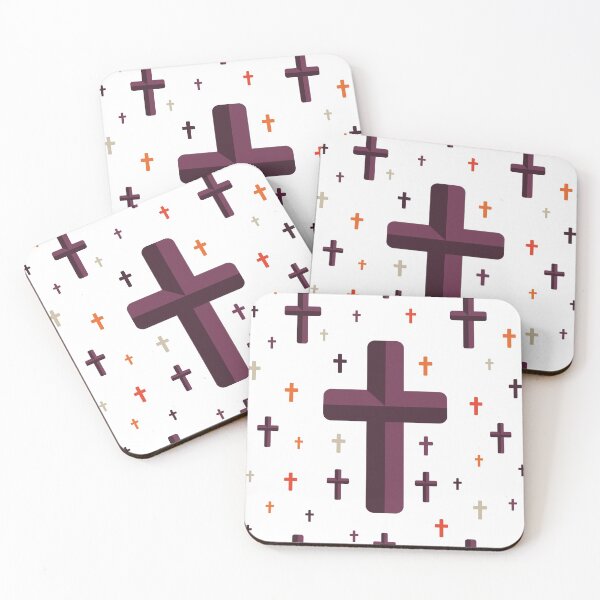 Item preview, Spooky Halloween Patterns - Cross | Tagadog designed and sold by tagadog.