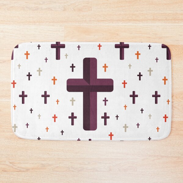 Item preview, Spooky Halloween Patterns - Cross | Tagadog designed and sold by tagadog.