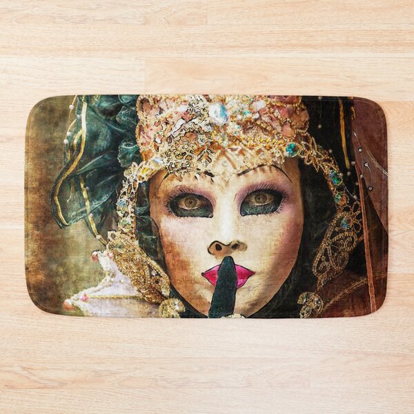 Item preview, Venice Carnival. Mask Green Velvet designed and sold by CatCoconut-Art.