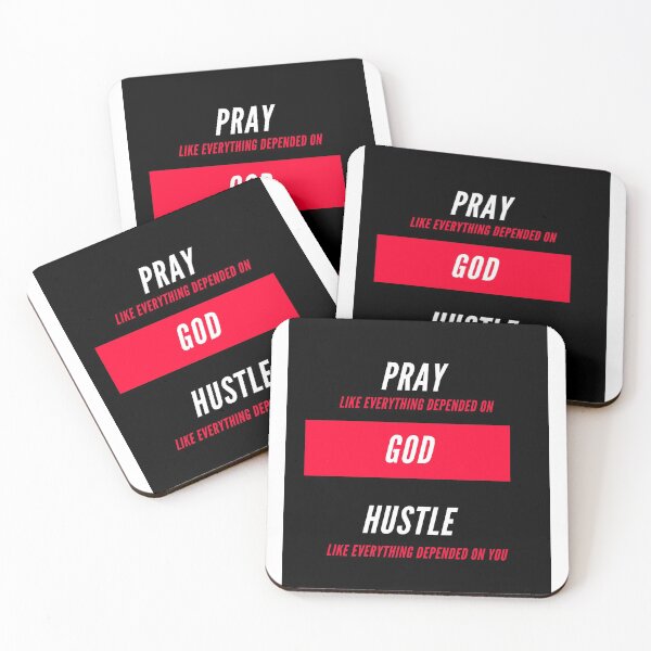 Item preview, Pray and Hustle designed and sold by julset.