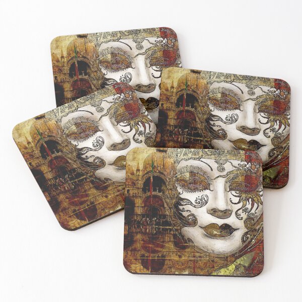 Item preview, Carnival in Venice. Mask of the Proud Queen designed and sold by CatCoconut-Art.