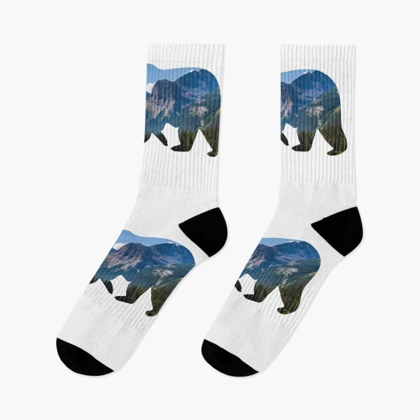 Item preview, Bear Silhouette with Canada Landscape designed and sold by Pappistore.