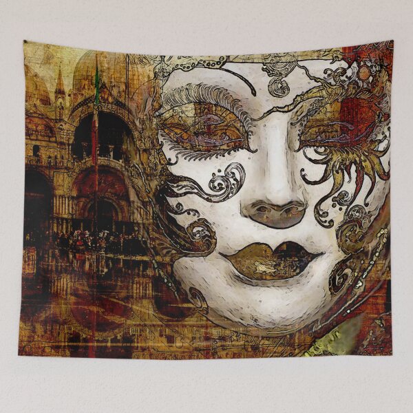 Item preview, Carnival in Venice. Mask of the Proud Queen designed and sold by CatCoconut-Art.