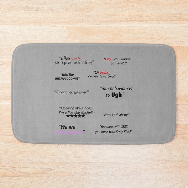 Item preview, Stray Kids sticker pack - quotes/ memes designed and sold by Amy Hearts.