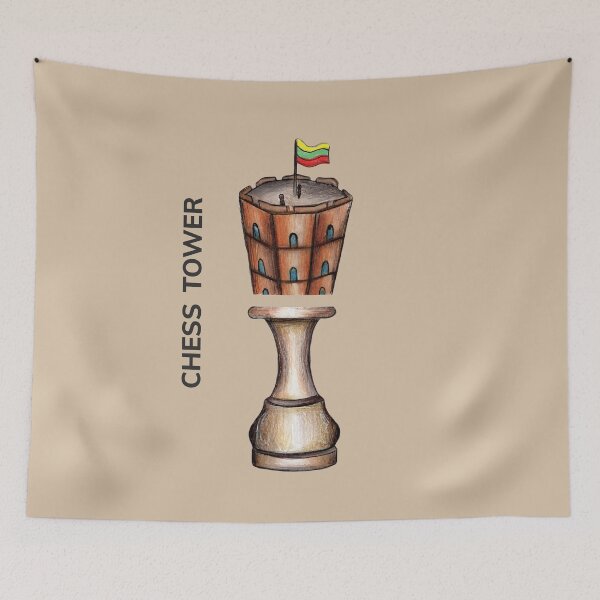 Item preview, CHESS TOWER by FrankenDuo sand designed and sold by FrankenDuo.