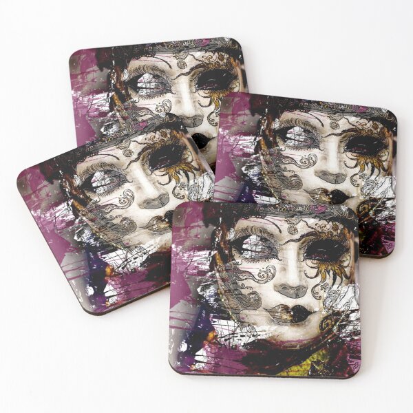 Item preview, Venice Carnival. Violet Flower Mask designed and sold by CatCoconut-Art.