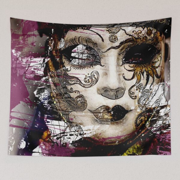 Item preview, Venice Carnival. Violet Flower Mask designed and sold by CatCoconut-Art.