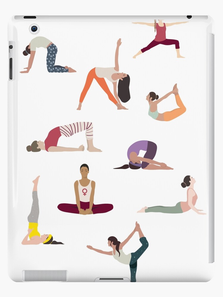 Yoga Poses | Yoga Artwork | Yoga Drawing | Yoga Asana | Yoga Practice 