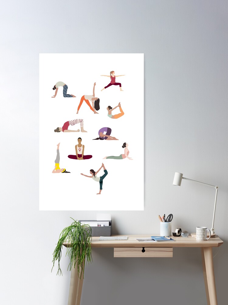 Black White Pilates Yoga Simple Wall Art Canvas Painting Nordic Posters And  Prints Wall Pictures For Aesthetic Living Room Decor - AliExpress