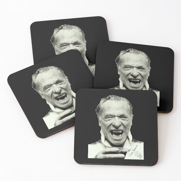 Item preview, Charles Bukowski Face designed and sold by NovayaMuzyka.