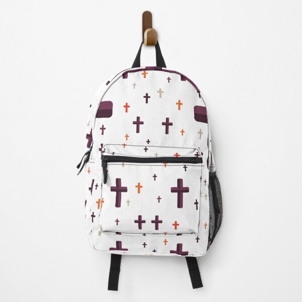 Item preview, Spooky Halloween Patterns - Cross | Tagadog designed and sold by tagadog.