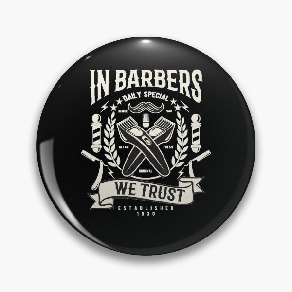 Item preview, In barbers we trust - Awesome barber Gift designed and sold by Teenation9.