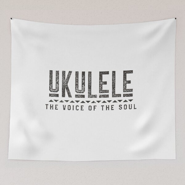 Item preview, Ukulele The Voice Of The Soul Ukulele Design For Ukulele Lovers Ukulele designed and sold by joabaj.