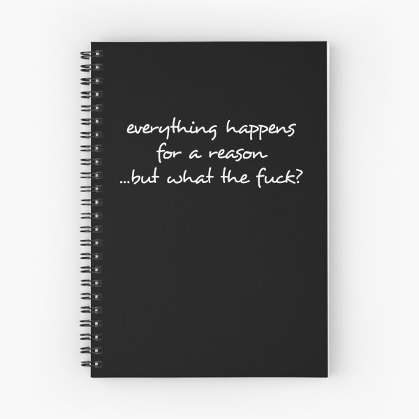 Item preview, Everything happens for a reason but WTF  designed and sold by ToniaKroeger.