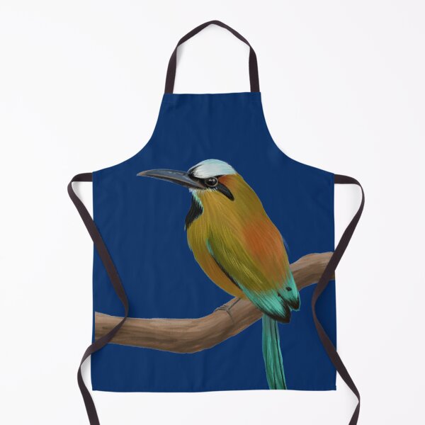 Item preview, Motmot bird illustration designed and sold by nightlyforest.