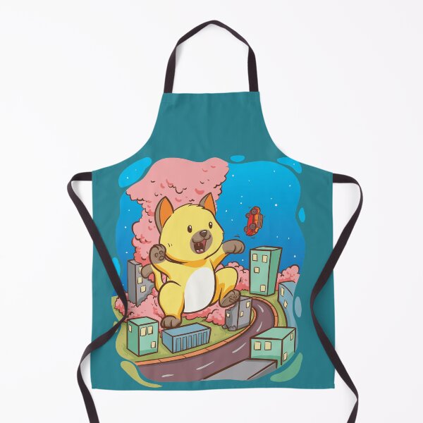 Item preview, Cute cat playing with cars and houses designed and sold by MissCookieFairy.
