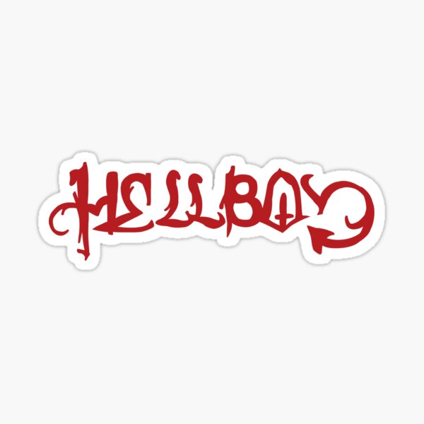Download Hellboy Lil Peep Logo Album Sticker By Fanshop858 Redbubble